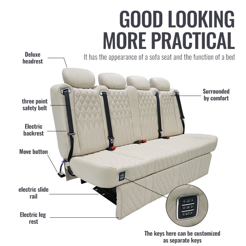 Aviation Seat Upgrade Luxury Electric Seat Suitable for Vellfire Alphard Factory Direct Sales High Quality Seats