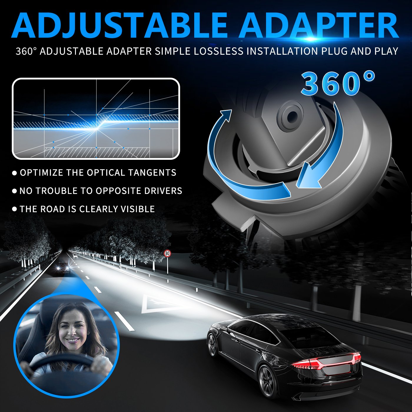 140W 6500K Led Headlight Bulb Csp 3570 Car Accessories Kits 12V Led Hb3 Hb4 Led Head Light Bulbs Auto Lighting System