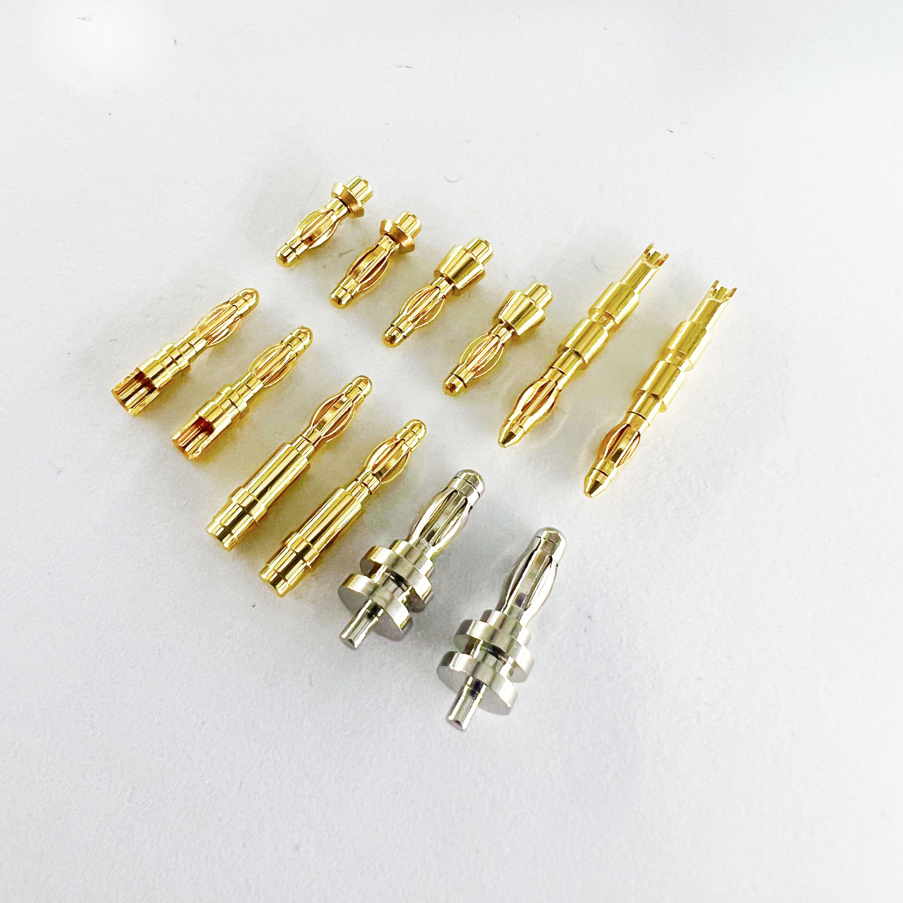China Shenzhen factory wiring copper terminal cable terminal connector brass gold-plated banana plug