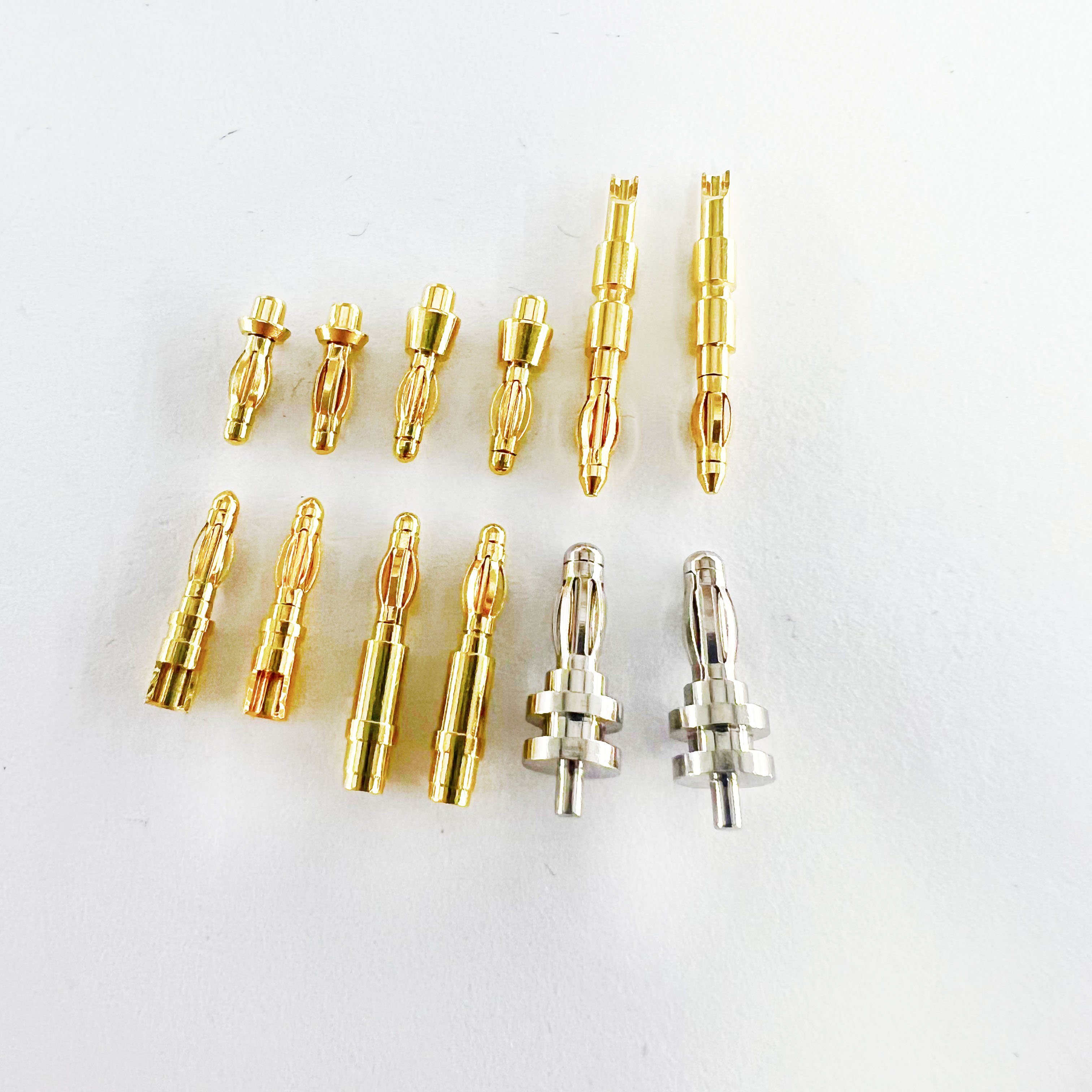 China Shenzhen factory wiring copper terminal cable terminal connector brass gold-plated banana plug