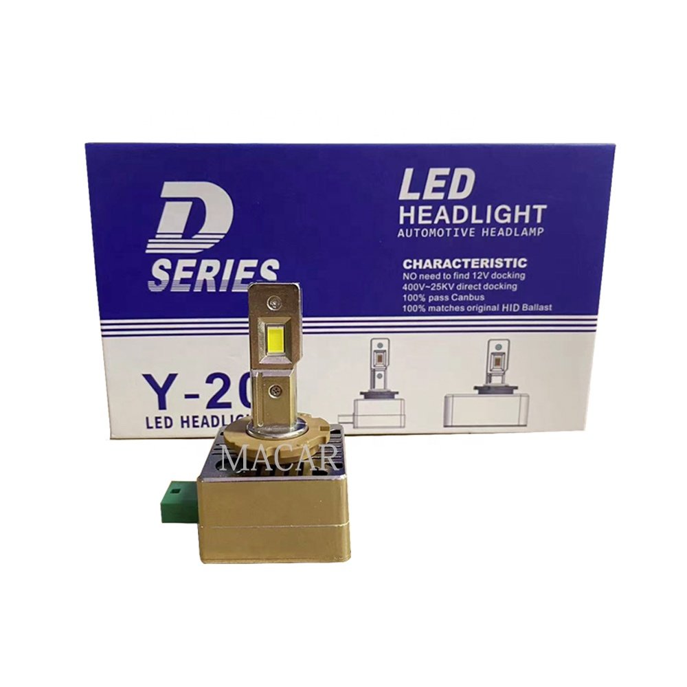 MACAR Auto Lighting System 12v 35w 55w Led Headlight Car D1s D2s D3s D4s D5s D8s HeadLamp Fog Light Led Car Headlights Bulb