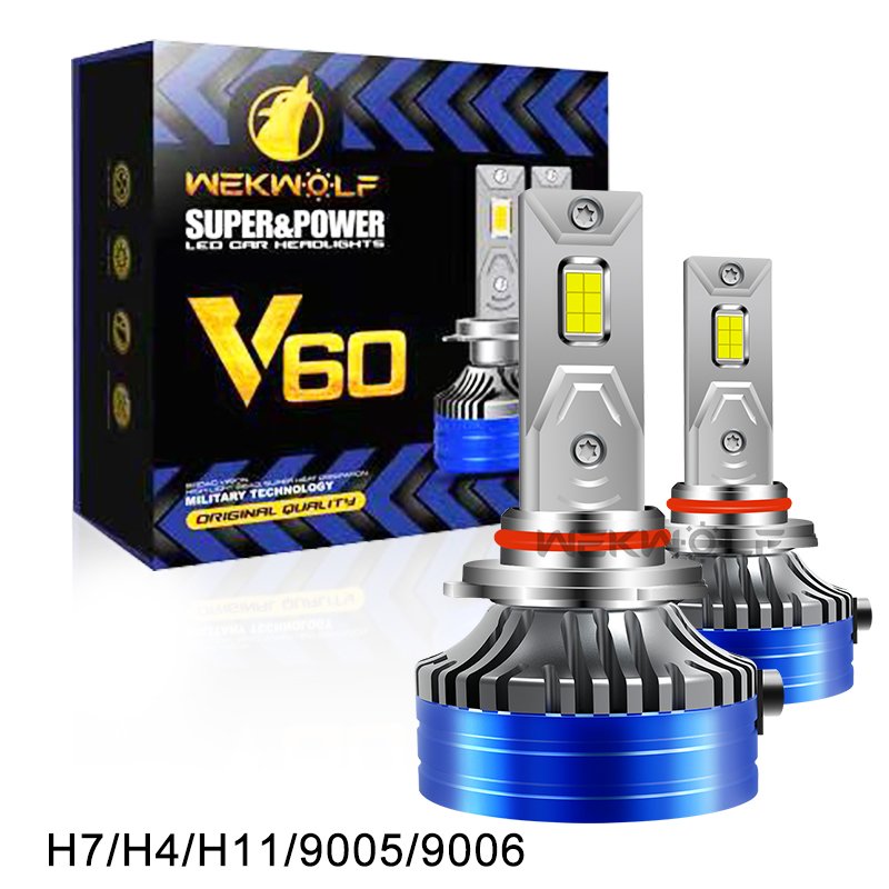 High Quality Factory 120W IP68 6000k H1/H4/H7/9005/9006 /H13 /9004/H16//9007 Car Led Lights
