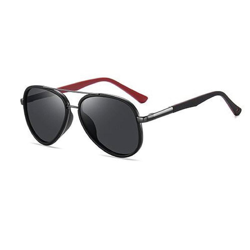 New Arrival Fashion Style Retro Vintage Man Aviation Sunglasses Square Zinc Alloy Frame Men's Sunglasses