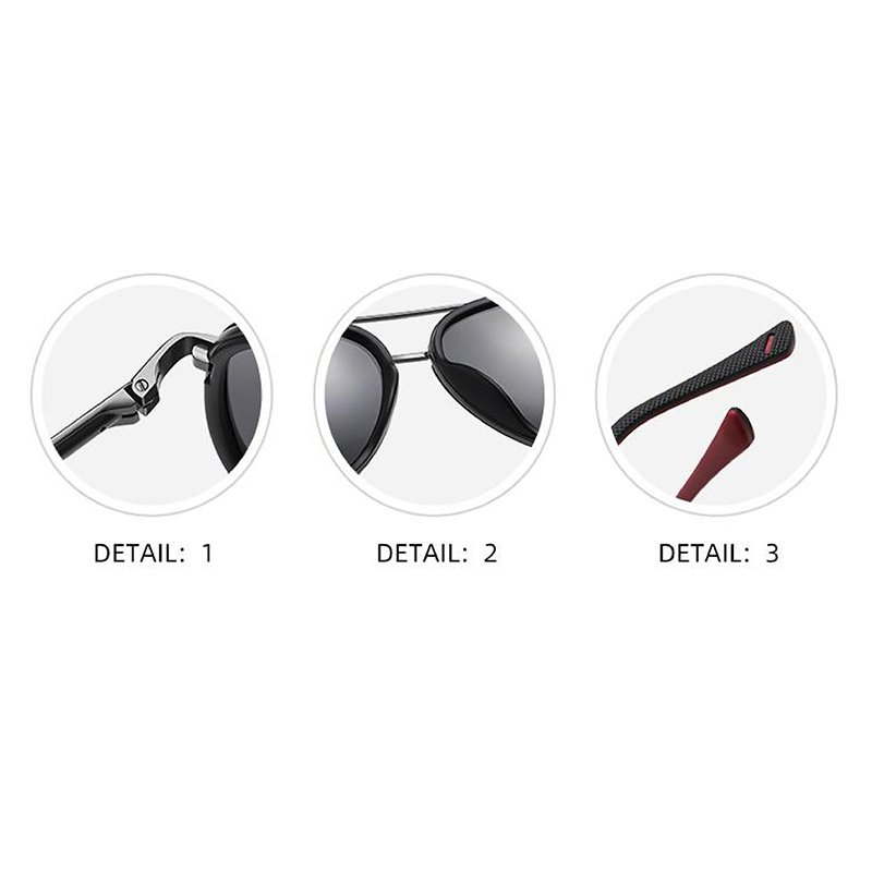 New Arrival Fashion Style Retro Vintage Man Aviation Sunglasses Square Zinc Alloy Frame Men's Sunglasses