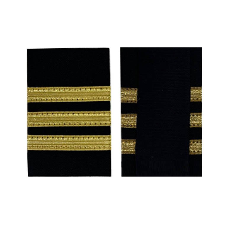 Customized High Quality New Aviation Pilot Uniform Set with Rank Epaulettes Dress Epaulettes Badges