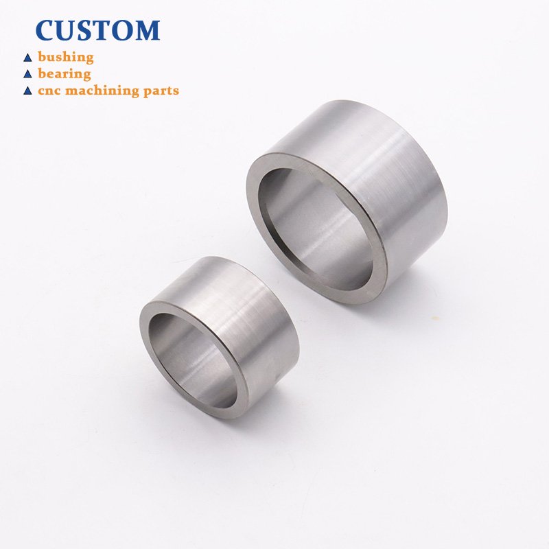Custom Precision Stainless Steel Groove Steel Bushing Metal Sleeve Bushings Machinery Accessories