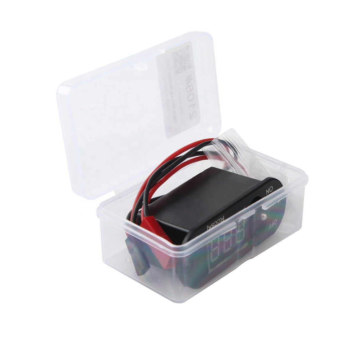 Large Current Switch Built-in 5 a UBEC Charge on Display for RC Model Airplane