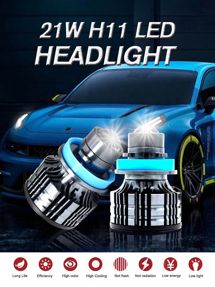 MACAR Newest LED Projector Fog Lamp H1 H3 H7 880 881 9005 9006 HB3 9005 HB4 9006 H11 Car Laser Fog Light