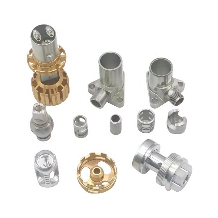 OEM Factory's Custom 5 Axis CNC Machining Service for Precision Aluminium Auto Spare Parts Aviation Aircraft 3D Milling Turning