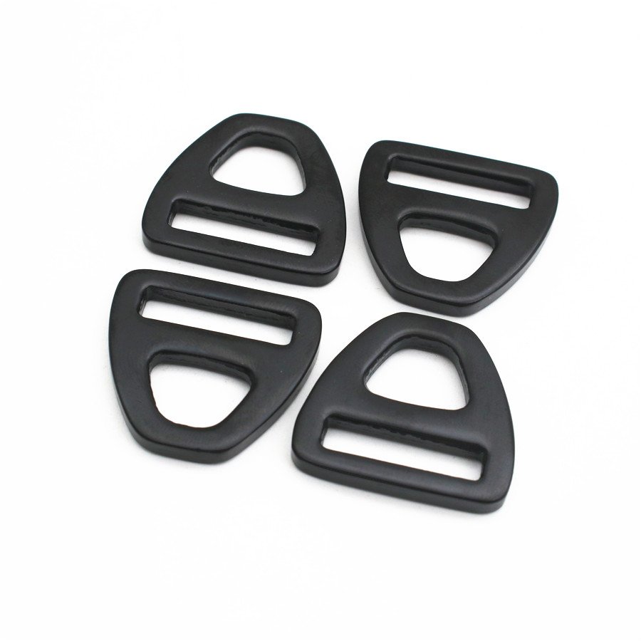 In Stock 20MM Metal Buckle Available Aluminum Alloy Metal Triangle D-ring Buckle for Dog Collar Harness Backpack Hiking Bag