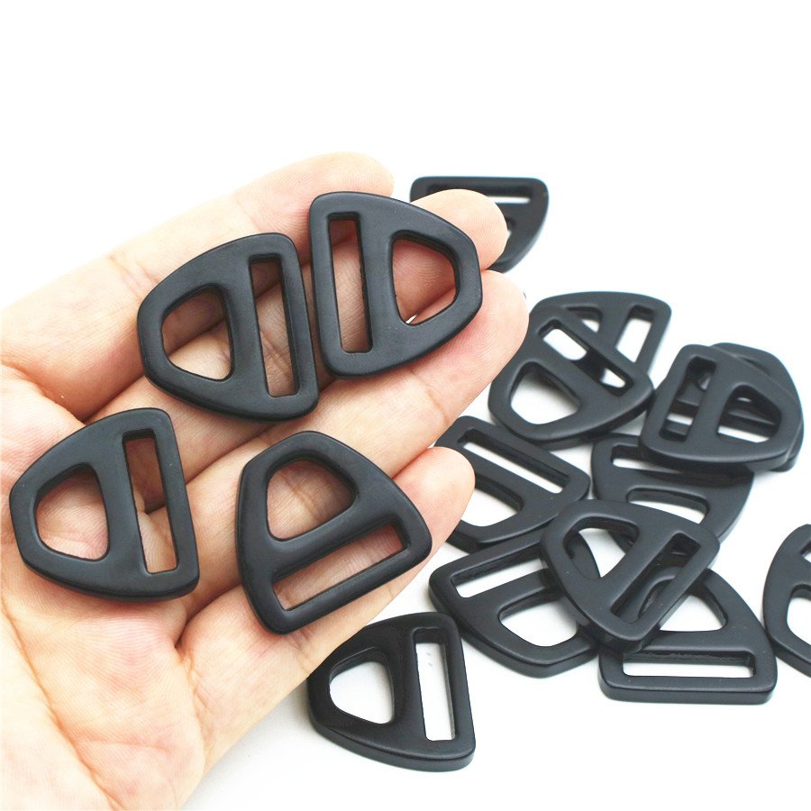 In Stock 20MM Metal Buckle Available Aluminum Alloy Metal Triangle D-ring Buckle for Dog Collar Harness Backpack Hiking Bag
