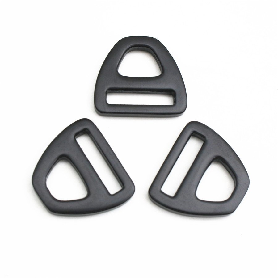 In Stock 20MM Metal Buckle Available Aluminum Alloy Metal Triangle D-ring Buckle for Dog Collar Harness Backpack Hiking Bag