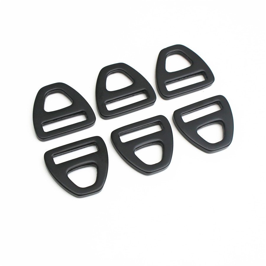 In Stock 20MM Metal Buckle Available Aluminum Alloy Metal Triangle D-ring Buckle for Dog Collar Harness Backpack Hiking Bag