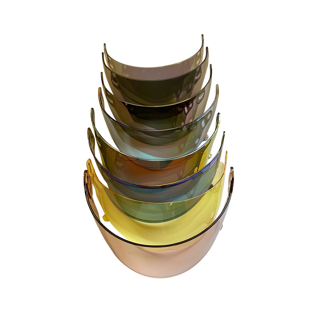 Motorcycle Helmet Visor/Lens Pc Plastics Material Motorcycle Accessories Parts An-ti Scratch Helmet Lens