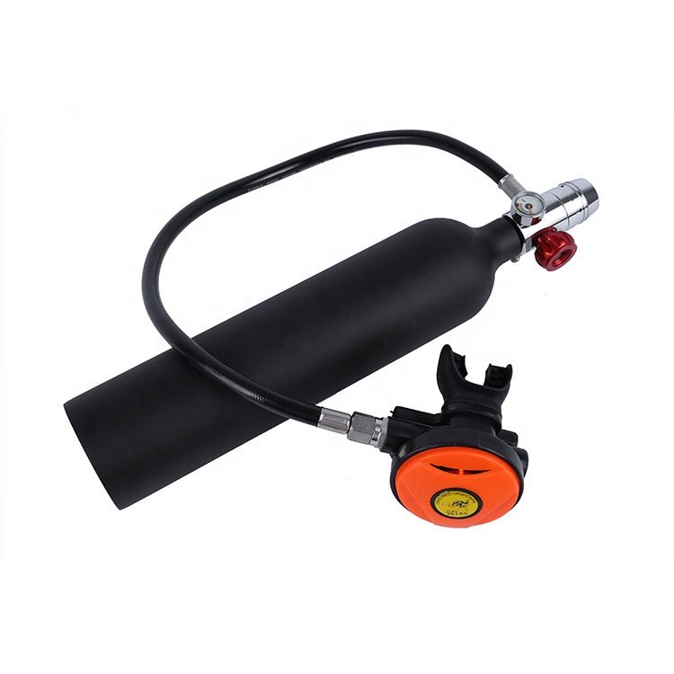 Mini 1 L Scuba Diving Tank with 16 Minutes Capability Cylinder Equipment refillable Design Swim & Dive Gear Accessory