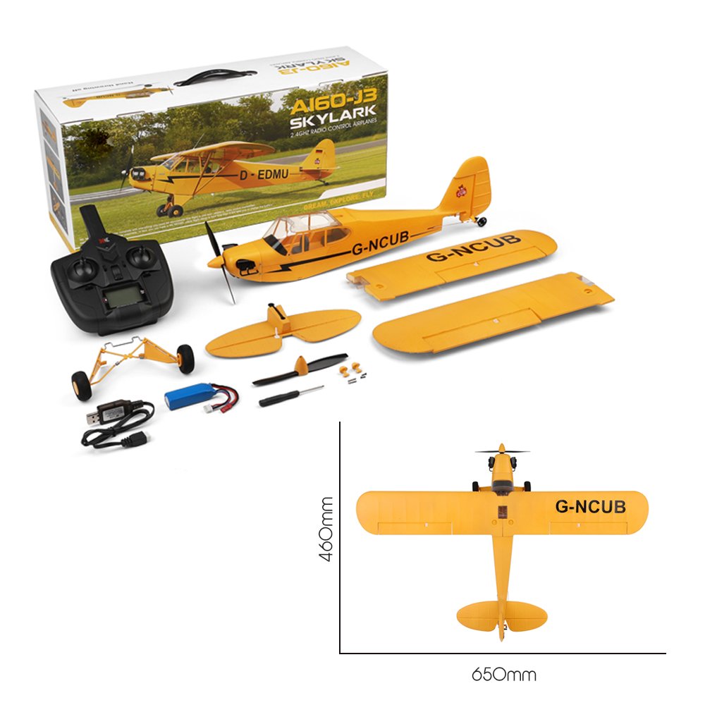 2.4ghz Remote Control Aircraft RC Glider Plane Brushless Drone Toy Plane Motor Brushless Model Plane