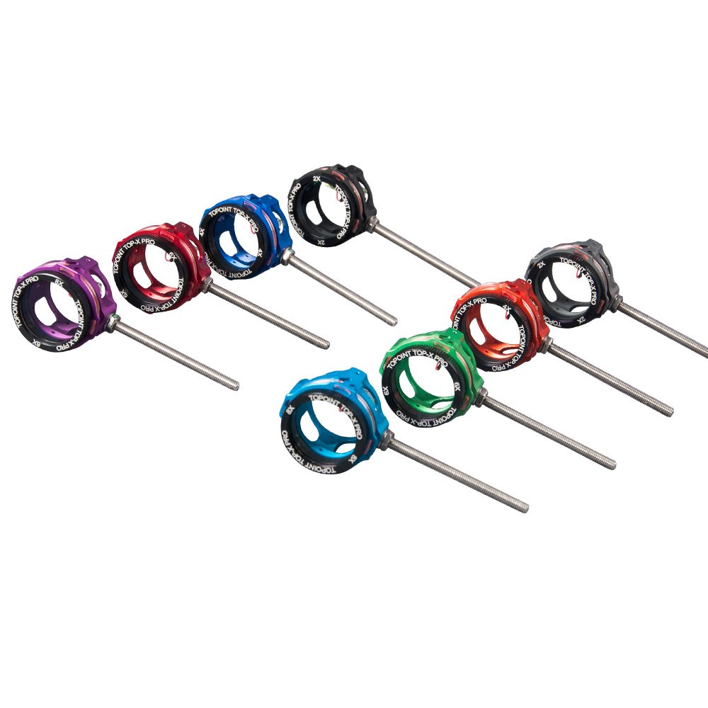 Archery TP8710 Pro Compound Bow Sight With 2X 4X 6X 8X Lens Selection for Shooting Hunting for Compound Bow Sight