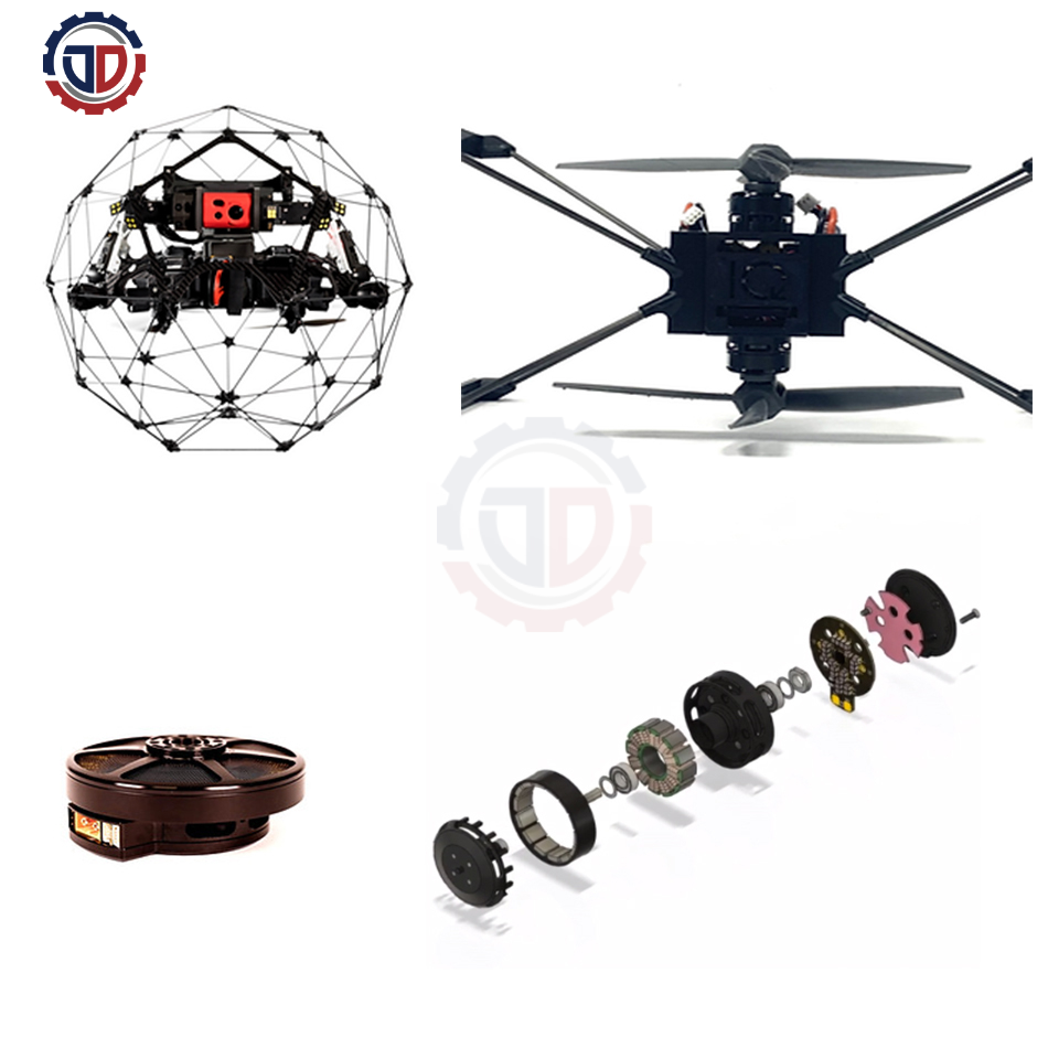 Custom Drone Spare Part CNC Turning Aluminum Stainless Steel High Precision UAV Assembly Parts/brackets For UAV Fastening