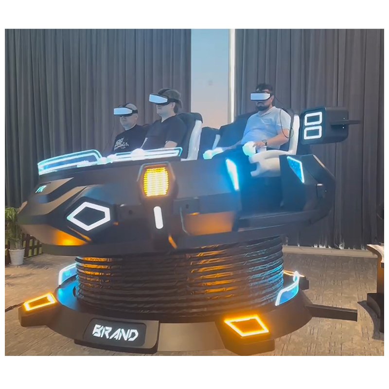 VR 9D Cinema Simulator UFO Five Seats Flying Theater VR Flying Simulator VR/AR/MR Entertainment Equipment