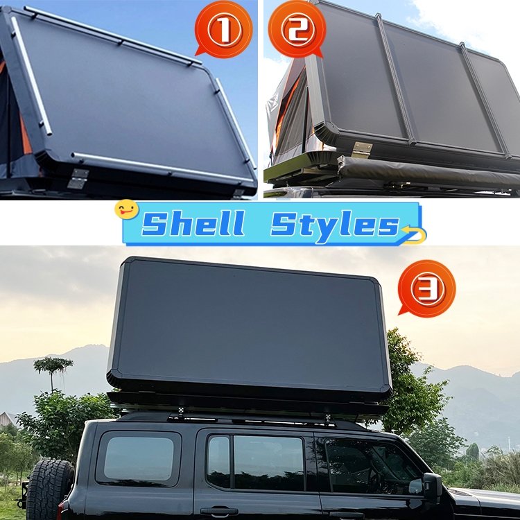 Hot Selling Classic Style Hard Shell Roof Top Tent 2 Person Couple Tent Pop up Rooftop Tent for Camping and Outdoor Adventures