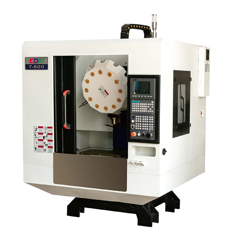 Intelligent Control System Vertical CNC 3 Axis CNC Machining Centres T500 Milling Machining Center For Aviation Plug And Flange