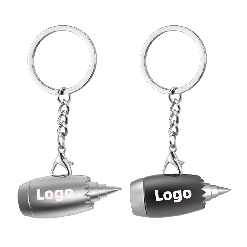 Personalized Metal 3D Aircrafts Promotional Keychains Bomber Fighter Airplane Keychain Aviation Plane Key Rings for Gifts Events