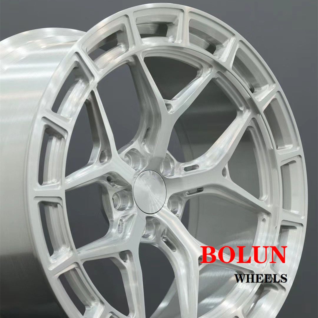 Chinese Manufacture 16 17 18 19 20 21 22 Inch 5x100 5x108 5x110 5x112 5x114.3 5x120 Forged Car Wheels for Any Car