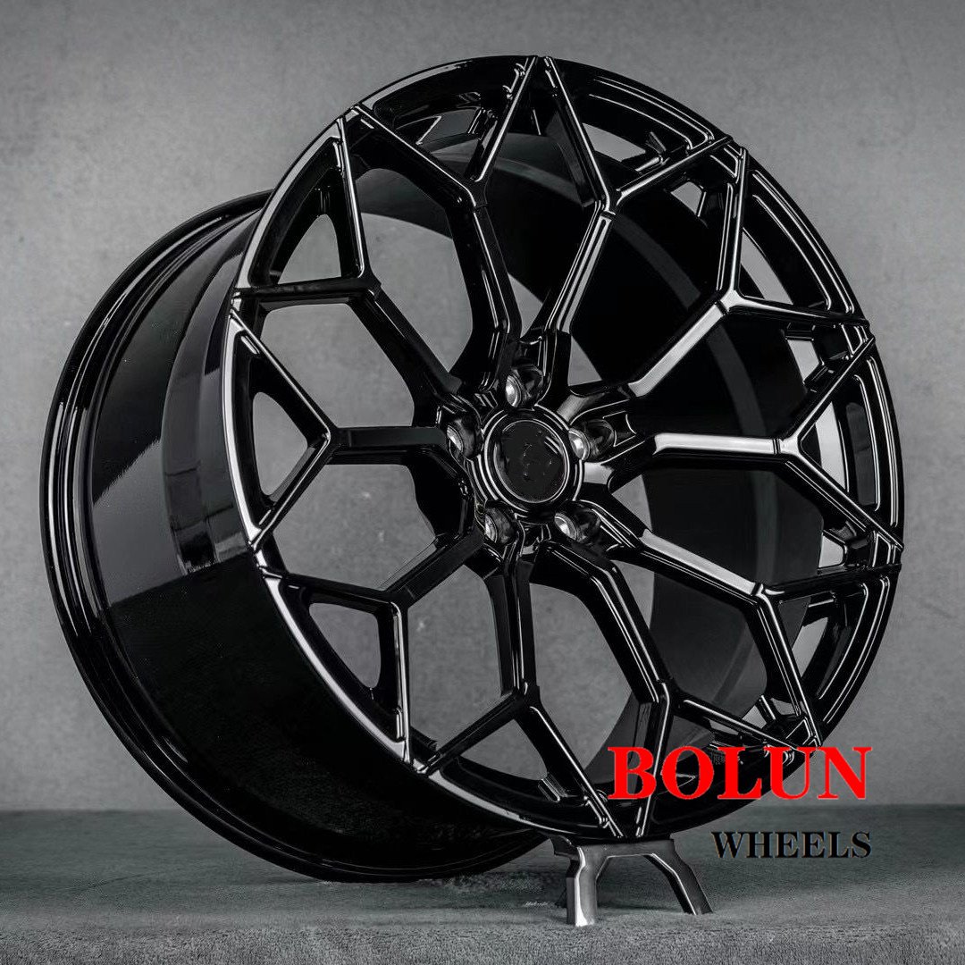 Chinese Manufacture 16 17 18 19 20 21 22 Inch 5x100 5x108 5x110 5x112 5x114.3 5x120 Forged Car Wheels for Any Car