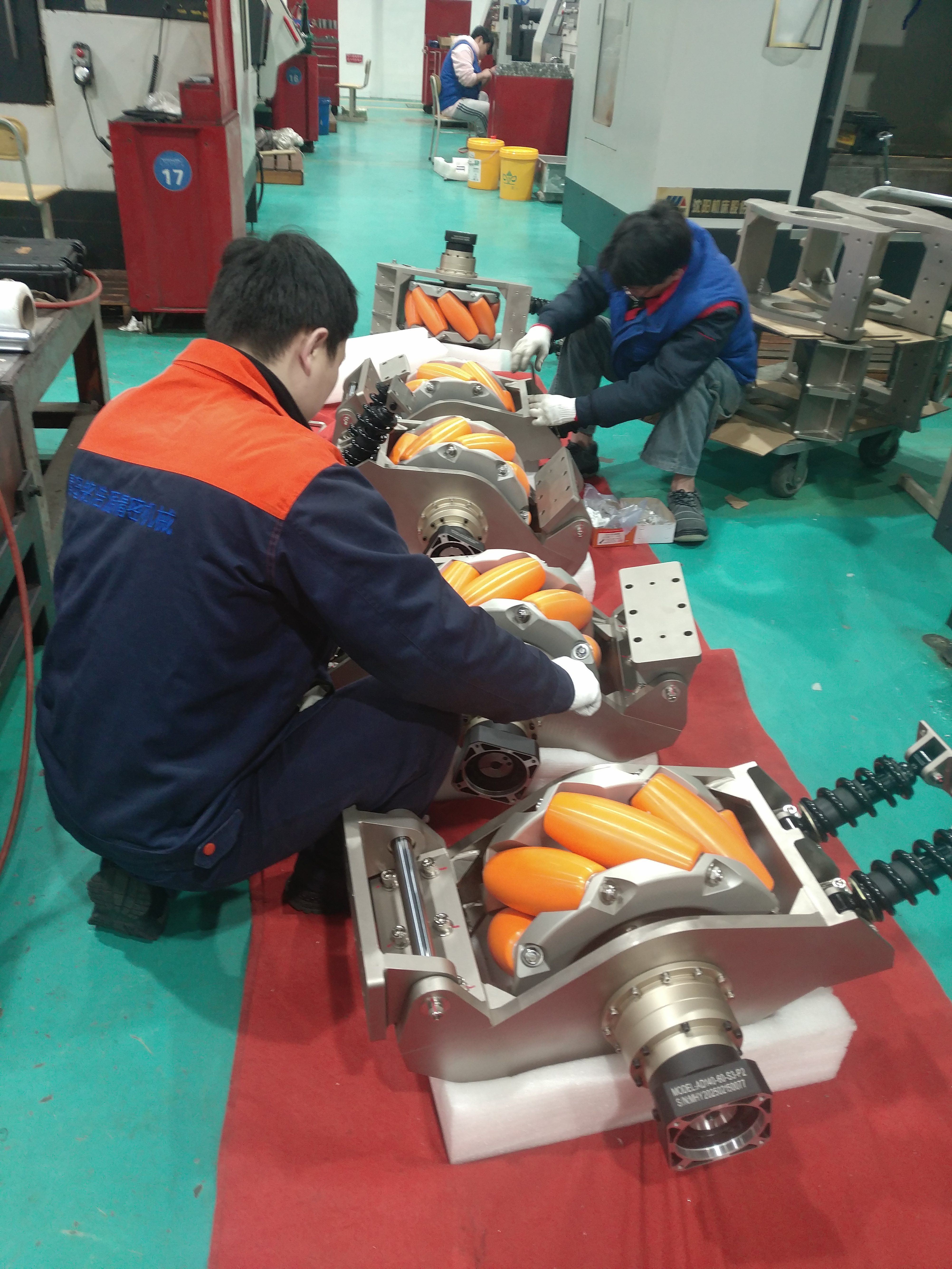 Mecanum Condition Polyurethane Aluminium Industrial Roller Bearing Construction Mining Farm Material Handling Equipment Parts