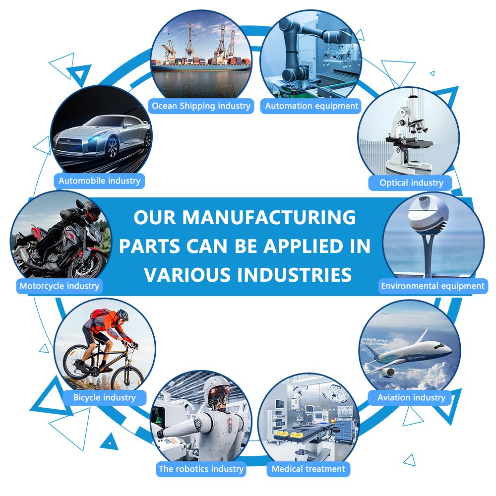 Custom CNC Machined Metal Machining Component Stainless Steel Auto Milling Service Parts Products Manufacturing