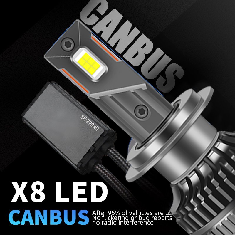 200W LED Headlight for Car H7 H4 H11 Repair Parts for F800GS 9005 9006 9012 H13 H1 Car Headlights