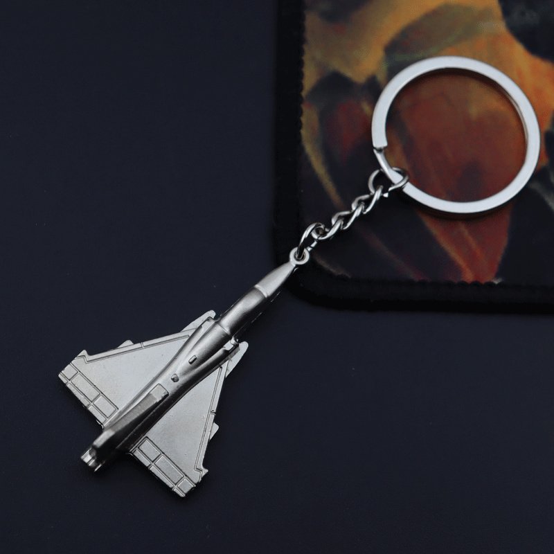 Custom Metal Aircraft Model Keychain Accessories Alloy Commemorative Gift Airplane Shaped Pendant Keychains