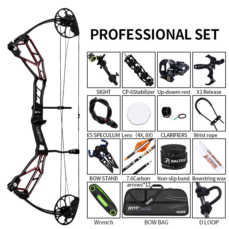 High Quality Archery Compound Bow Set Hunting Broadheads Full Accessories Pango Top Bow and Arrows Set