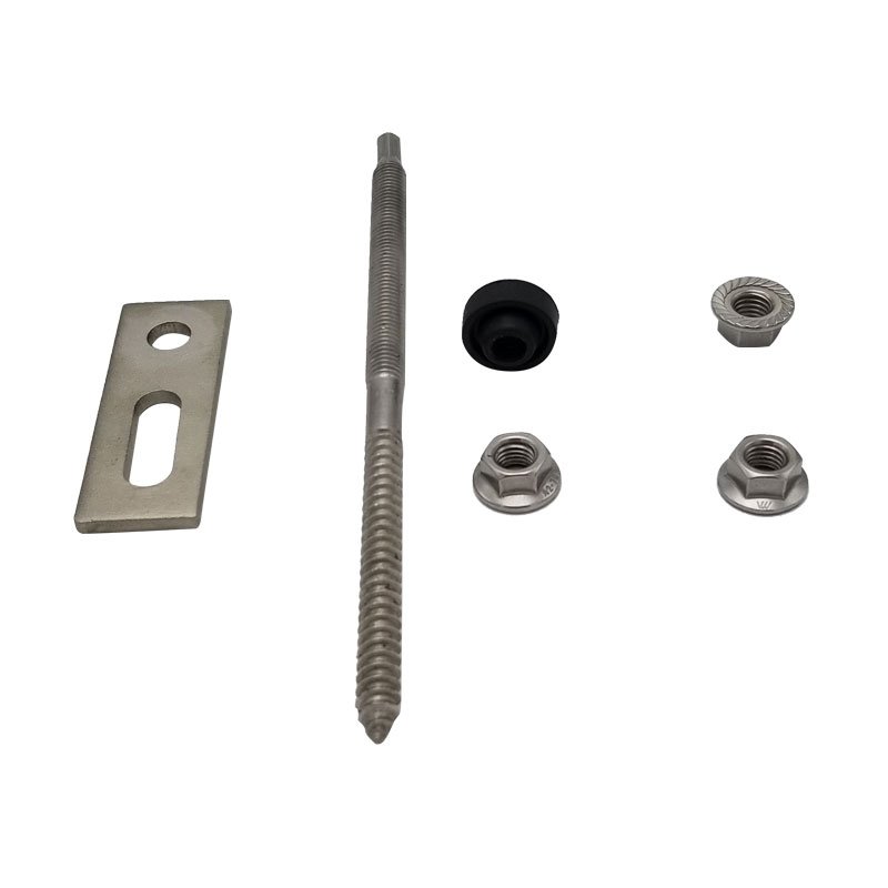 Machining Service Adjustable Solar Canopy Brackets for Parking Lots