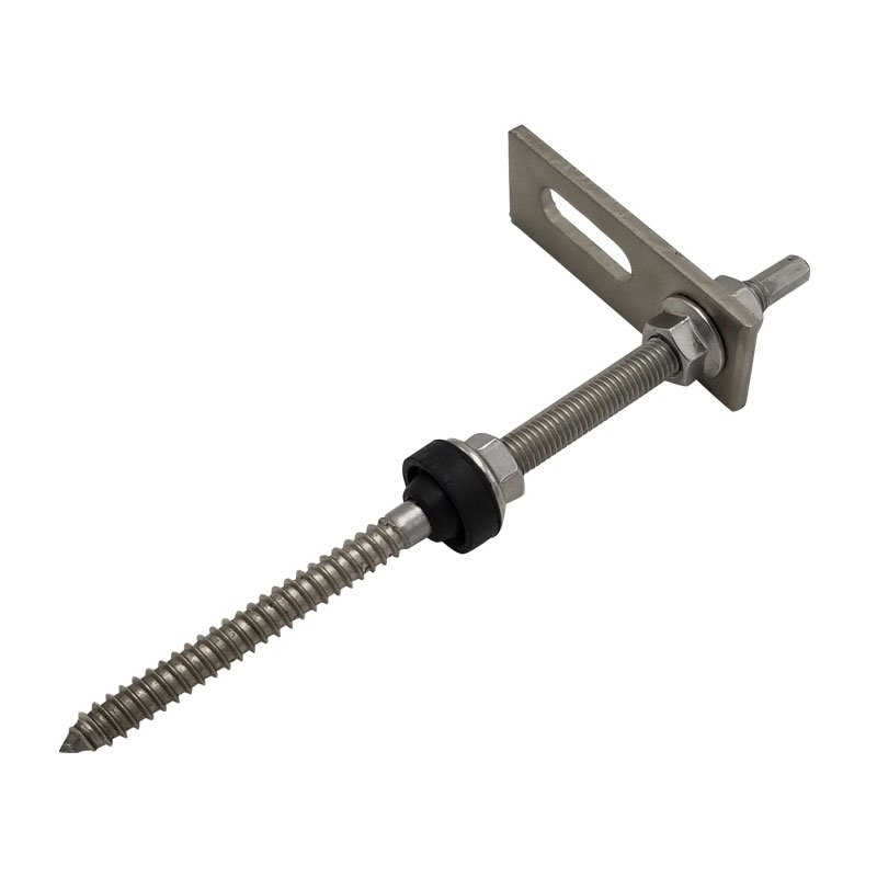 Machining Service Adjustable Solar Canopy Brackets for Parking Lots