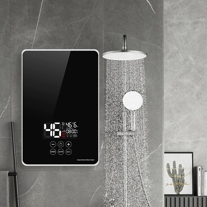 Smart Water Heaters Instantaneous Tankless Water Heaters for Kitchen Bathroom Instant Electric Water Heaters