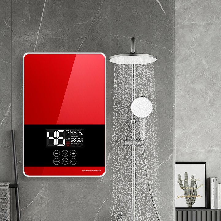Smart Water Heaters Instantaneous Tankless Water Heaters for Kitchen Bathroom Instant Electric Water Heaters