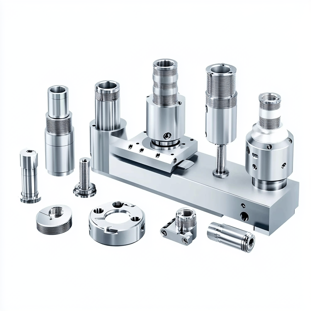 High Precision CNC Machined Stainless Steel Aerospace Parts Custom 7075/2017/5052/6061 Spare Aviation Fabrication Services