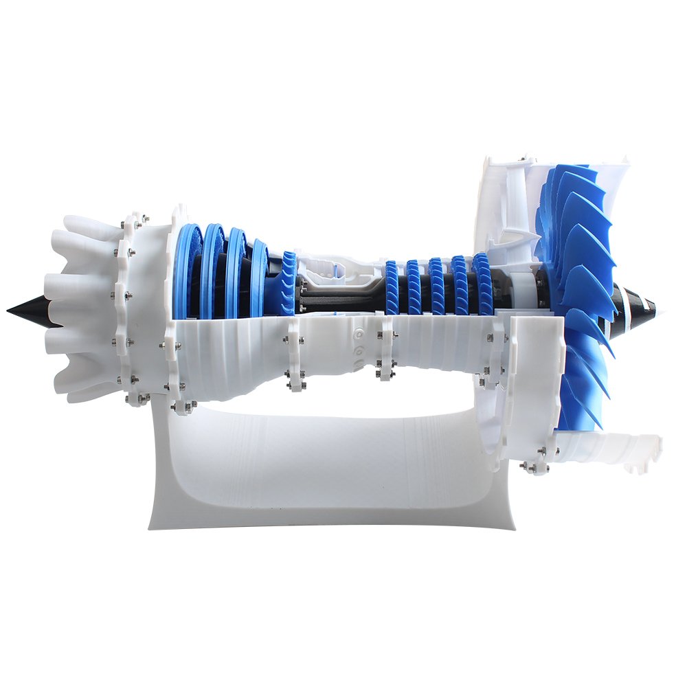 For Bambu Lab 3D Printer Creative Model Components Aviation Engine Accessories High Quality 3D Printer Parts