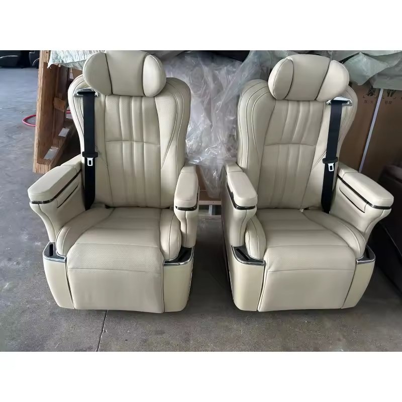 Custom Auto VIP Leather Car Seat for Modification MPV Limousine Van Alphard coaster Sienna Hiace Carnival Luxury Car Seat