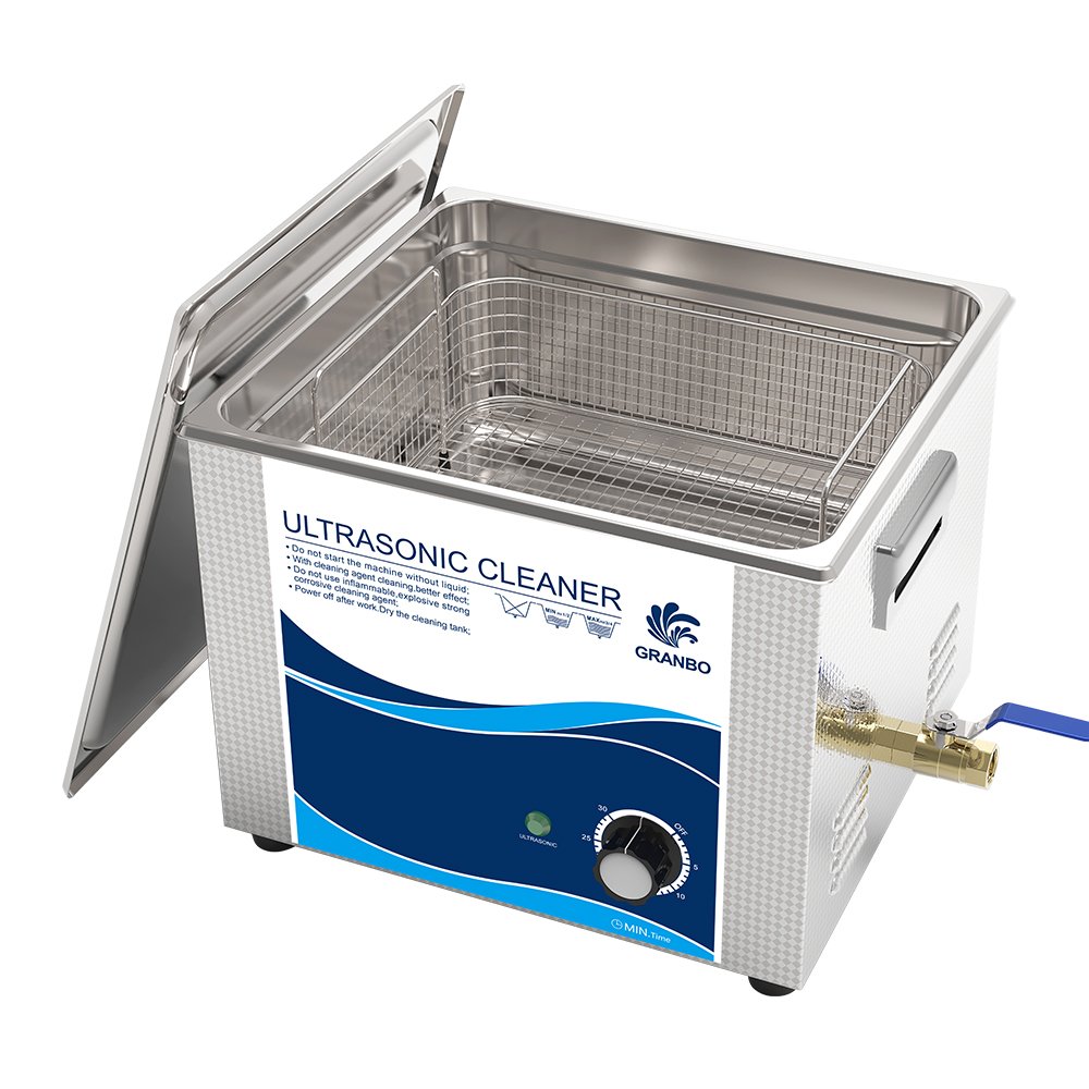Ultrasonic Cleaner 15L 540W Cleaning Industrial Parts Machine Nozzles Dental Jewelry Tooth Labs Glasses Industry