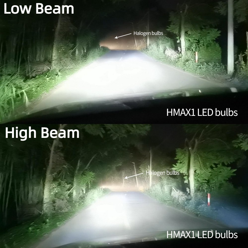 Asruex 2023 Latest HMAX1 CANBUS 180W 13600LM Bright Vehicles Car Light Accessories 6000K 6500K 7000K H7 Led Headlight Bulb