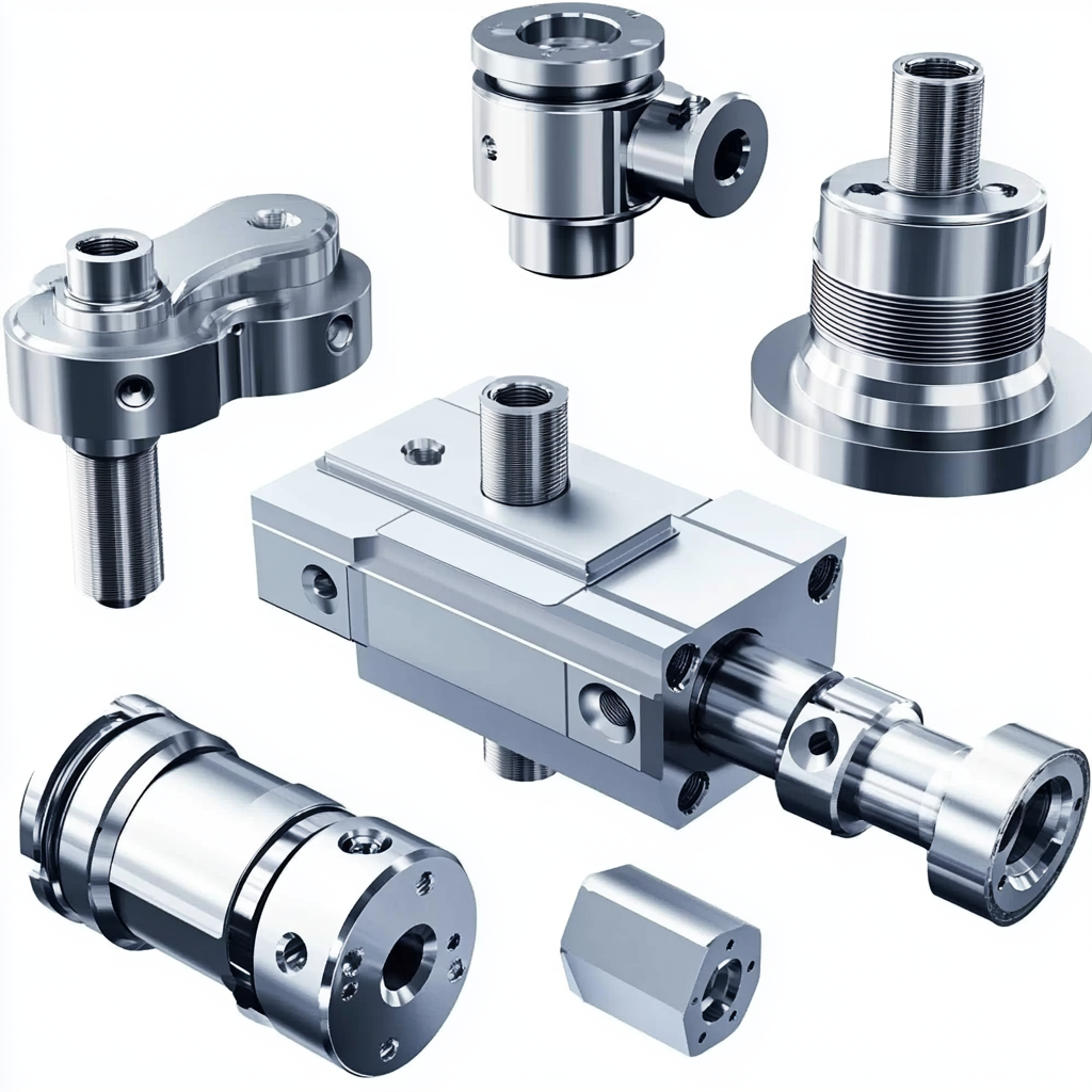 OEM Custom 5 Axis Machining Services for Auto Spare Parts Aviation Aircraft Aluminium Precision CNC Turning Stainless Steel Wire