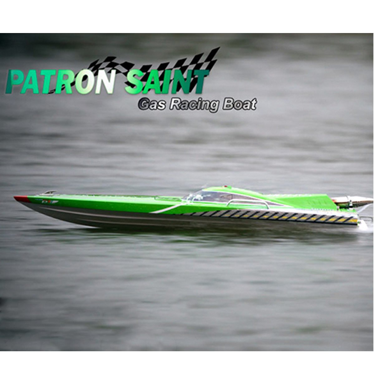 TFL 1317 Patron Saint RC Gasoline Boat Glass Fiber & Carbon Fibre Speedboat