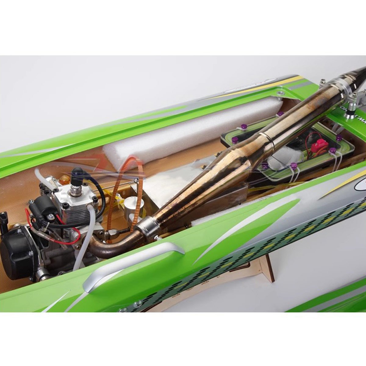 TFL 1317 Patron Saint RC Gasoline Boat Glass Fiber & Carbon Fibre Speedboat