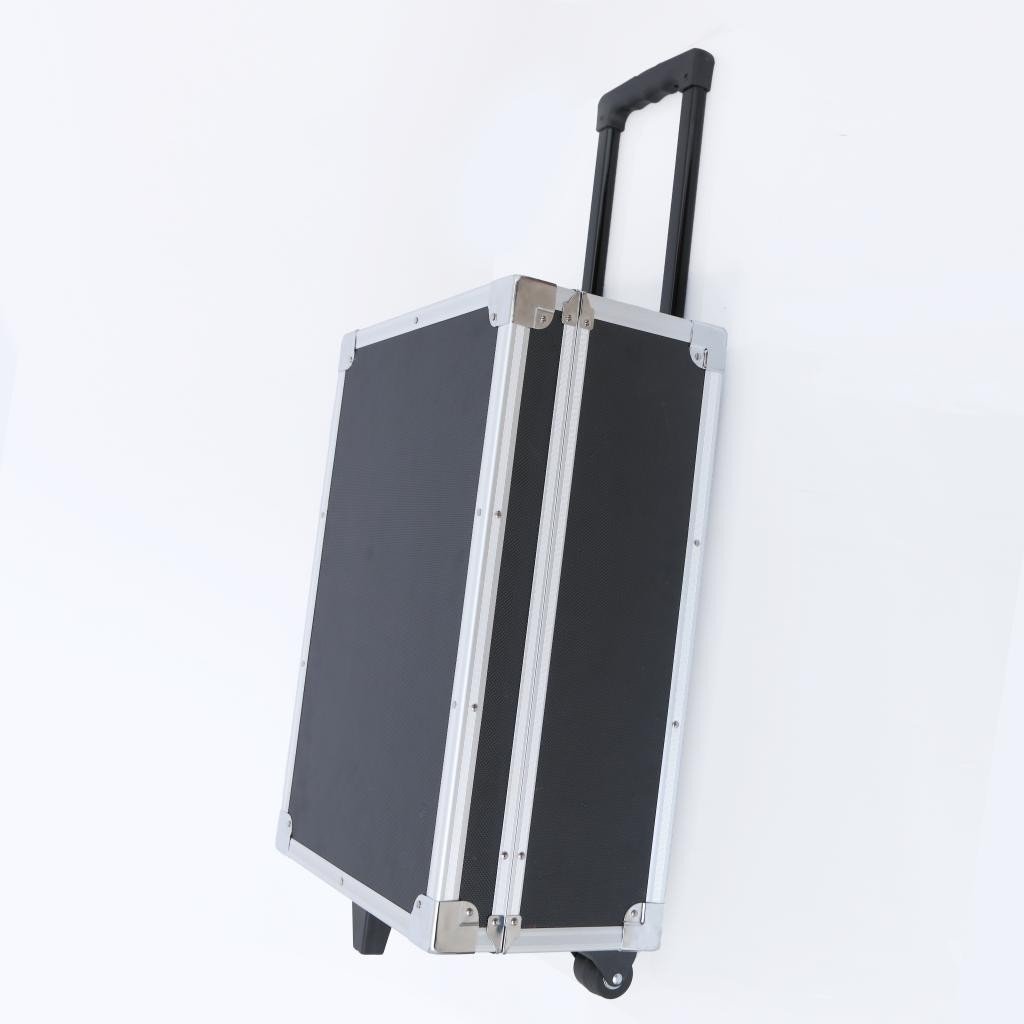 Customized Portable Aluminum Alloy Aviation Box Heavy Equipment Transport Storage Box with Wheels