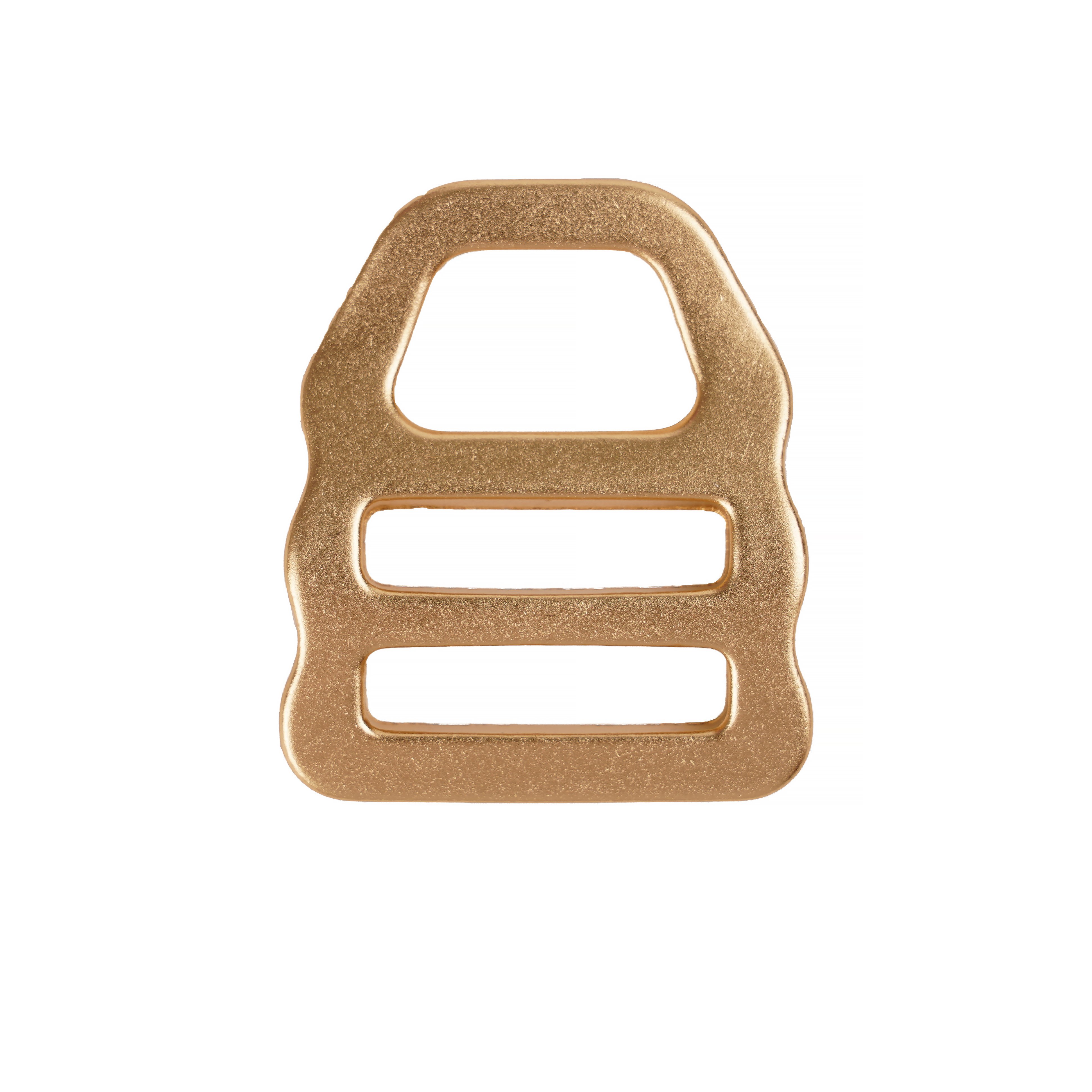 Alloy Curving Tri-glide Buckle Hardware Accessories Aluminum Metal Adjuster Buckle for Dog Leash
