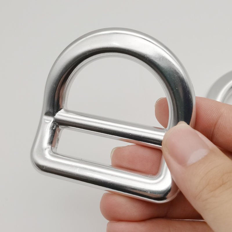 Factory Custom Safety Accessories Inner Forged Aluminum 45mm D Ring