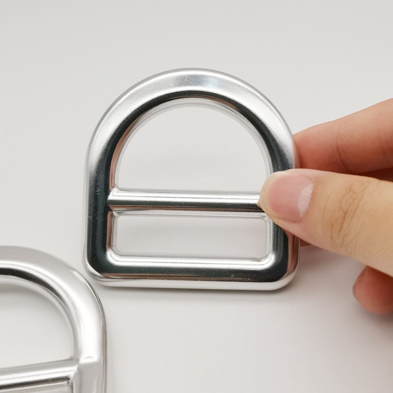 Factory Custom Safety Accessories Inner Forged Aluminum 45mm D Ring