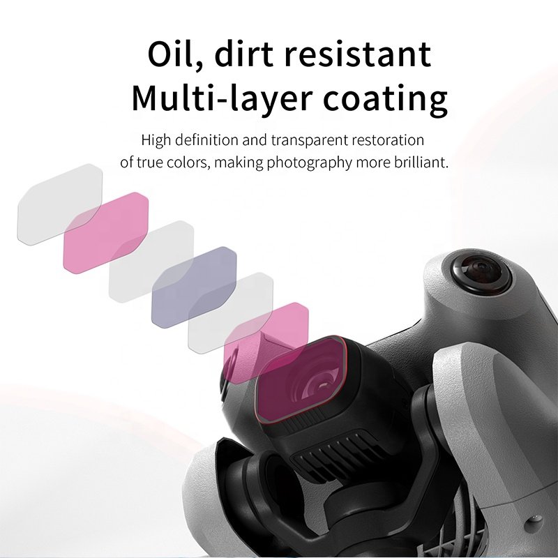 STARTRC ND16 ND64 ND256 Filters Set for DJI Mini 4 Pro Optical Glass Drone Camera Filters Lens Filter Drone Accessories